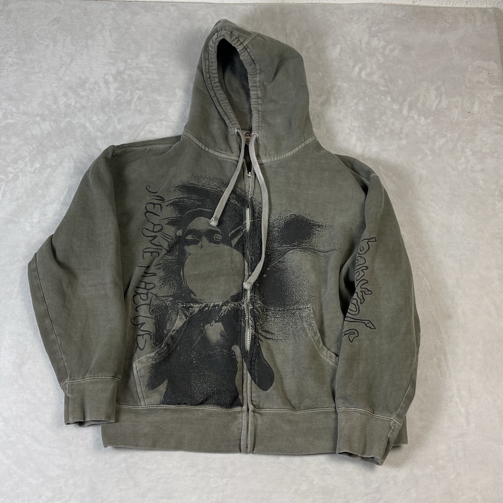Melanie Martinez Portals Electropop Men's Green Zip Up Hoodie Size L